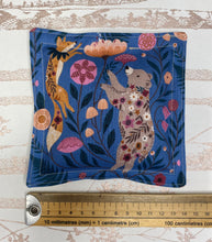 Load image into Gallery viewer, LAVENDER BAGS, Set of 3, English Lavender, Dashwood Fabric, Wild Fox and Bear - Butterfly Crafts