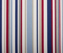 Load image into Gallery viewer, Blue, Pink and Orange Funky Stripe Fabric by Marson - Butterfly Crafts