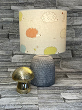 Load image into Gallery viewer, Drum Lampshade - Hedgehogs - Butterfly Crafts