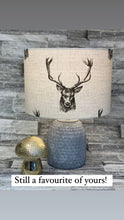 Load image into Gallery viewer, Drum Lampshade - Stag, Hare and Woodland - Butterfly Crafts