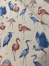 Load image into Gallery viewer, Heron and Flamingo Fabric by the metre - Butterfly Crafts