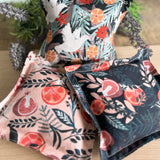 LAVENDER BAGS, Set of 3, English Lavender, Christmas Doves, Oranges and Pomegranate, Dashwood Studios - Butterfly Crafts