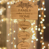 PERSONALISED FAMILY TREE | Hanging Sign | Keepsake Gift