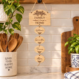 PERSONALISED FAMILY TREE | Hanging Sign | Keepsake Gift