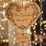 PERSONALISED GRANDPARENTS FAMILY Sign | Family Tree Keepsake Gift