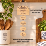 PERSONALISED FAMILY TREE | Hanging Sign | Keepsake Gift