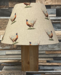 Coolie Lampshade - Country Pheasant, Hares, Peacock, Highland Cow, Stag - Butterfly Crafts