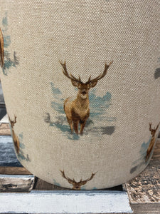 Drum lampshade - Country Stag - Butterfly Crafts