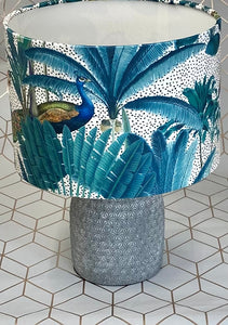 Velvet Lampshade - Exotic Animals and Birds - Butterfly Crafts
