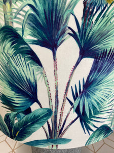 Velvet Lampshade - Palm Trees - Butterfly Crafts