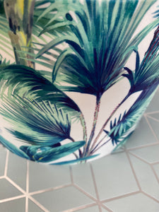 Velvet Lampshade - Palm Trees - Butterfly Crafts