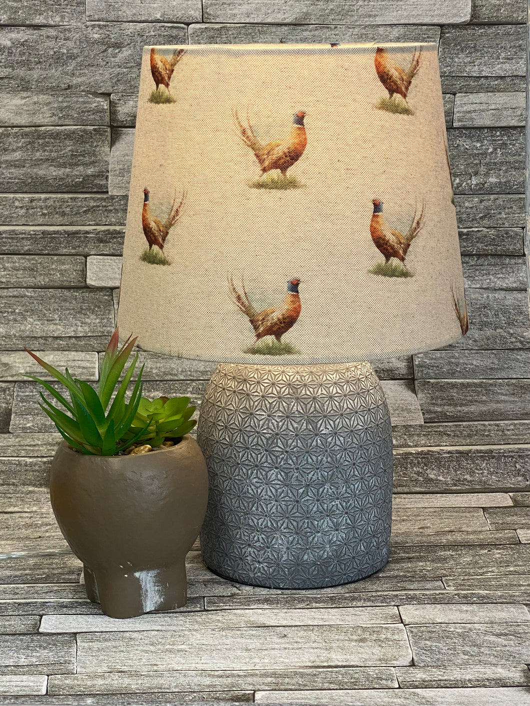 Empire Lampshade or Ceiling Shade - Country Pheasant, Hares, Peacock, Highland Cow, Stag, Robin - Butterfly Crafts