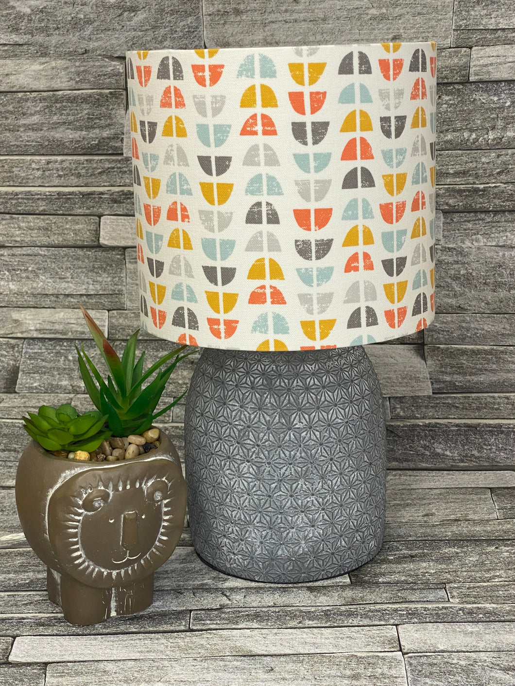 Drum lampshade, Various Sizes, Handmade, Made to Order, Geometric design, Lamp shade, Lampshades, Children, Kids Room - Butterfly Crafts