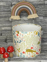 Load image into Gallery viewer, Drum lampshade, Various Sizes, Handmade, Made to Order, Woodland Animals, Lamp shade, Lampshades, Children, Kids Room - Butterfly Crafts