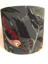 Load image into Gallery viewer, Drum Lampshade - Red Bird - Butterfly Crafts