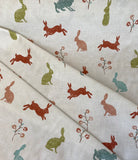 Rabbits Fabric by the metre - by Marson - Butterfly Crafts