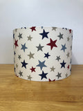 Funky Stars Fabric by Marson in Blue or Pink - Butterfly Crafts