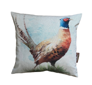 Fabric Cushion, Pheasant - Butterfly Crafts