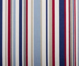 Blue, Pink and Orange Funky Stripe Fabric by Marson - Butterfly Crafts