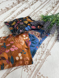 LAVENDER BAGS, Set of 3, English Lavender, Dashwood Fabric, Wild Fox and Bear - Butterfly Crafts