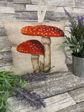 Load image into Gallery viewer, Set of 3 Lavender Bag - Bees, Toadstool, Dragonfly or Ladybird - Butterfly Crafts