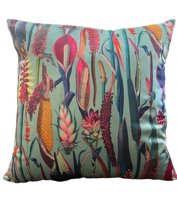 Botanicals Velvet Cushion - Butterfly Crafts