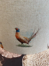 Load image into Gallery viewer, Drum lampshade - Country Pheasant - Butterfly Crafts
