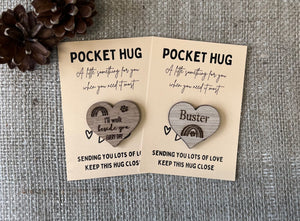 Little Pocket Hug Token Small Gifts Good Luck Gifts Boyfriend