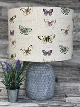 Load image into Gallery viewer, Drum Lampshade, Butterfly - Butterfly Crafts