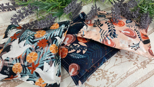 LAVENDER BAGS, Set of 3, English Lavender, Christmas Doves, Oranges and Pomegranate, Dashwood Studios - Butterfly Crafts