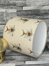 Load image into Gallery viewer, Drum Lampshade - Country Stag - Butterfly Crafts