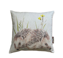 Load image into Gallery viewer, Fabric Cushion, Hedgehogs - Butterfly Crafts