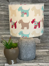 Load image into Gallery viewer, Drum Lampshade - Scotty Dog - Butterfly Crafts