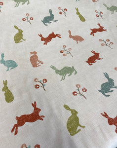 Rabbits Fabric by the metre - by Marson - Butterfly Crafts