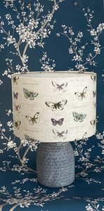 Drum Lampshade, Butterfly - Butterfly Crafts