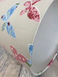 Drum Lampshade - Pink Butterflies - Butterfly Crafts