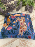 LAVENDER BAGS, Set of 3, English Lavender, Dashwood Fabric, Wild Fox and Bear - Butterfly Crafts