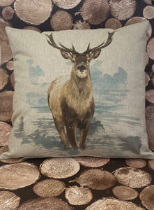 Fabric Cushion, Stag - Butterfly Crafts