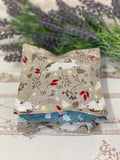 LAVENDER BAGS, Set of 3, English Lavender, Christmas Design - Butterfly Crafts