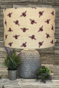 Drum Lampshade - Small Bees - Butterfly Crafts