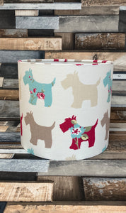 Drum Lampshade - Scotty Dog - Butterfly Crafts