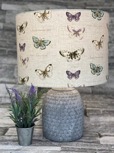 Drum Lampshade, Butterfly - Butterfly Crafts